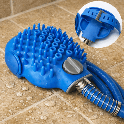 FetchMate™ Dog Shower Sprayer & Brush