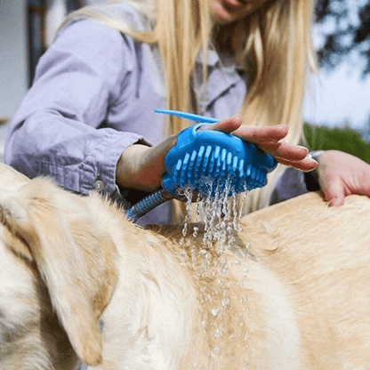 FetchMate™ Dog Shower Sprayer & Brush